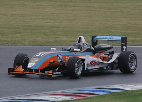 Johan Jokinen var med i Formel 3 Euro Series i 2009